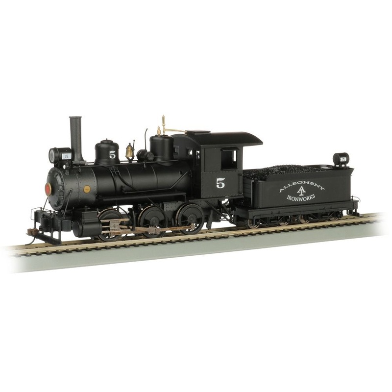 0-6-0 – Allegheny Iron Works #5 Steam Locomotive