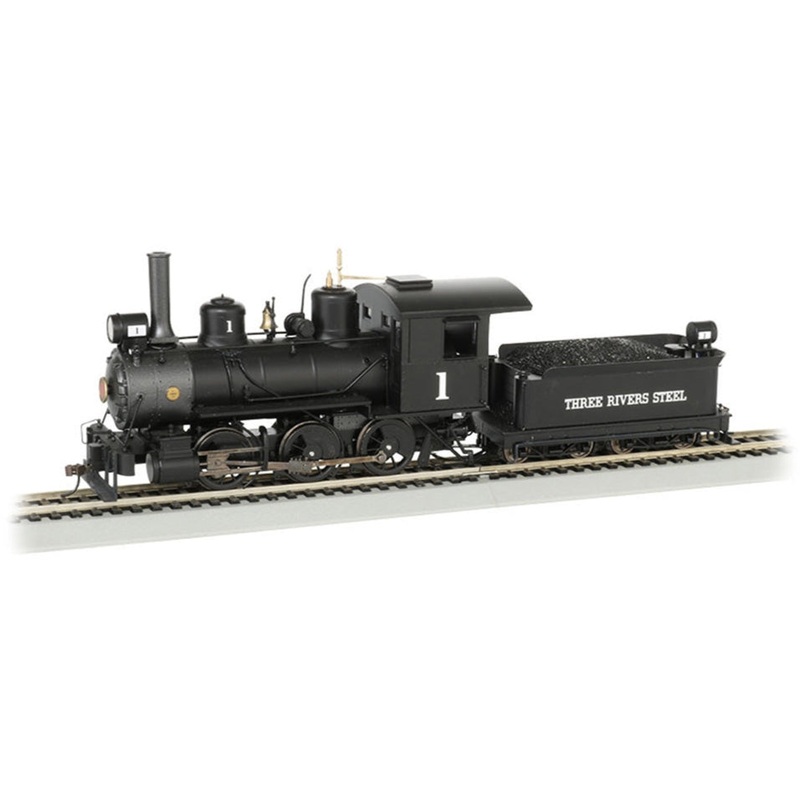 0-6-0 – Three Rivers Steel #1 Steam Locomotive – DCC Fitted