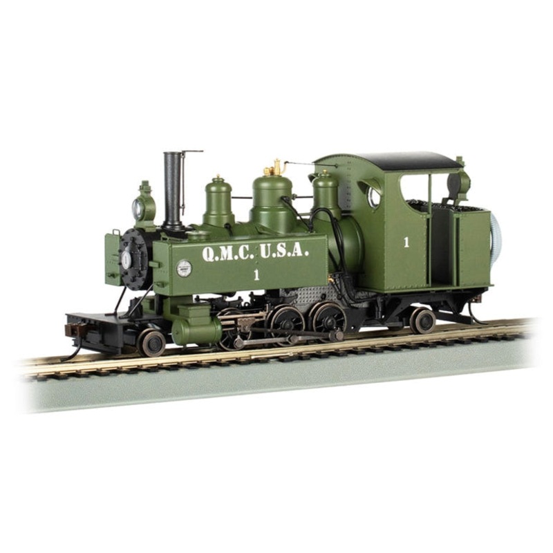 2-6-2T Baldwin Class 10 Trench Engine – Quartermaster Corps #1 Steam Locomotive