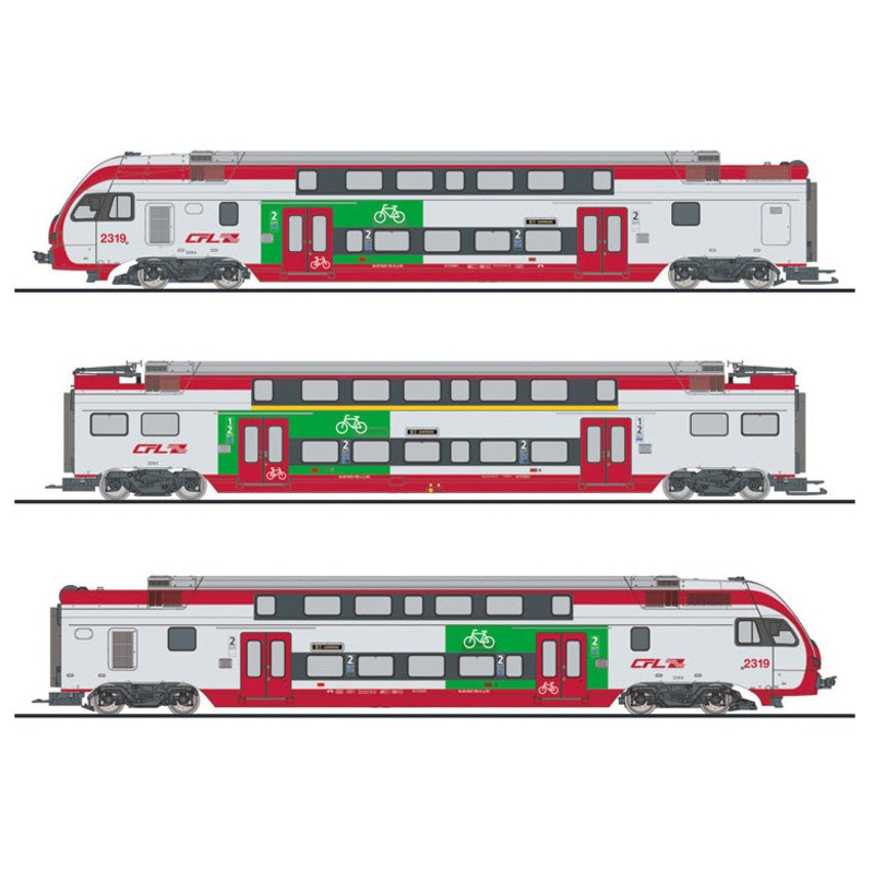 3-part electric multiple unit, KISS, CFL, Ep.VI, WS dig.