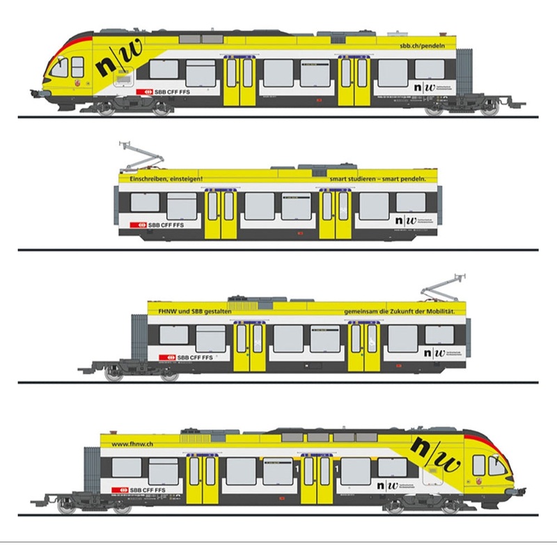 4-part electric multiple unit, FLIRT, SBB-CFF, Ep.VI