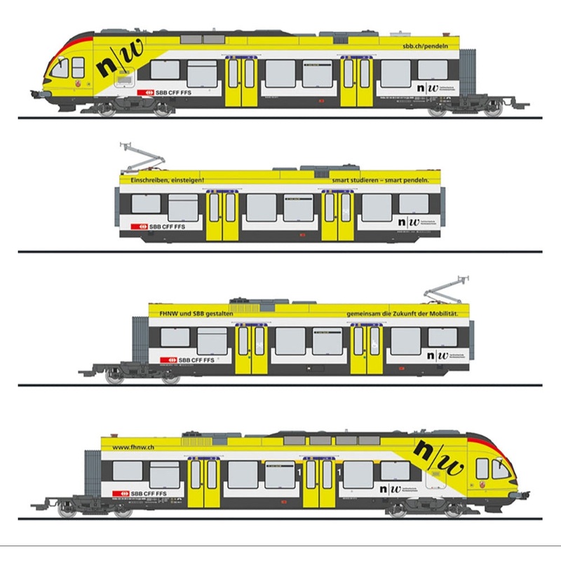 4-part electric multiple unit, FLIRT, SBB-CFF, Ep.VI, WS dig.