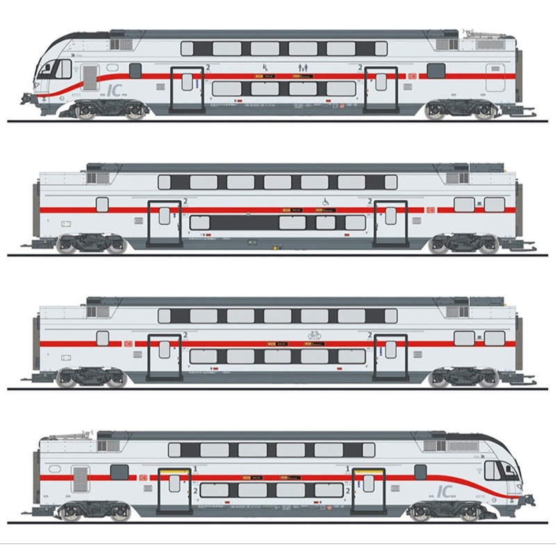 4-part electric multiple unit, KISS, DB AG, IC version, Ep.VI WS dig