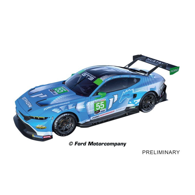 Carrera Digital 132 Ford Mustang GT3 Champion Spirit, No.55