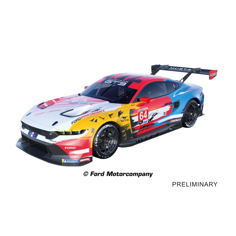 Carrera Digital 132 Ford Mustang GT3 Champion Spirit, No.64