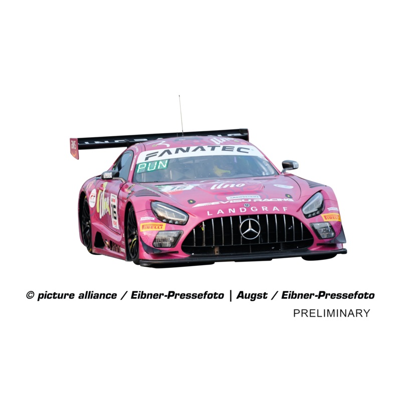 Carrera Digital 132 Mercedes-AMG GT3 Evo Unoracing Team Landgraf, No.16 24H Spa 2025