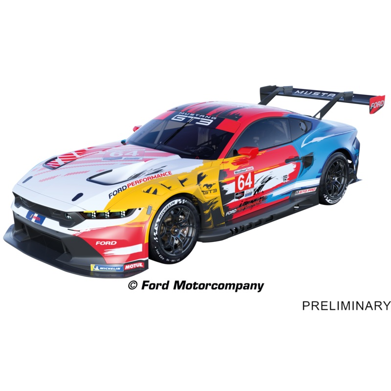 Carrera Ford Mustang GT3 Champion Spirit, No.64