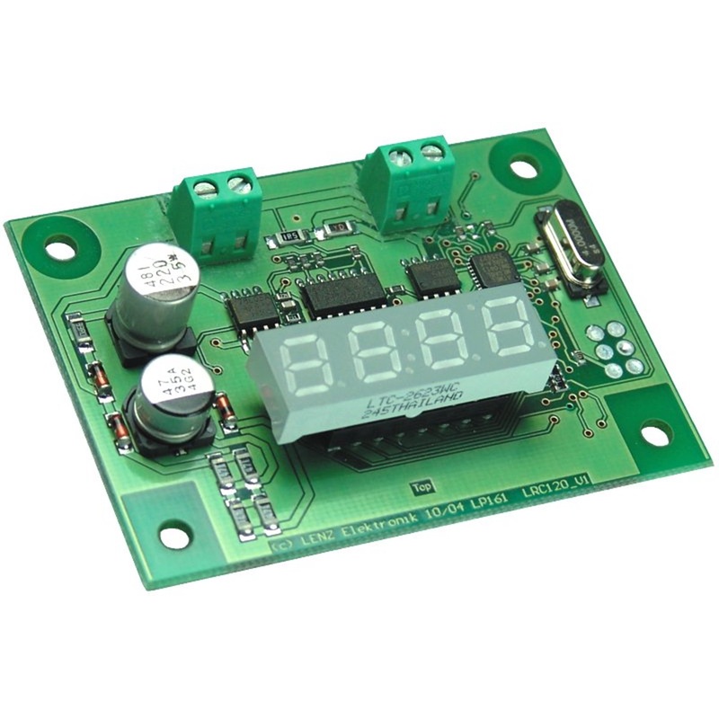 LRC120 RailCom Address display for loco addresses