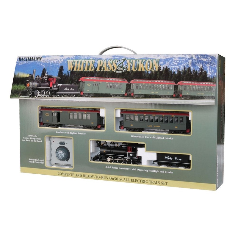 White Pass & Yukon Passenger Train Set