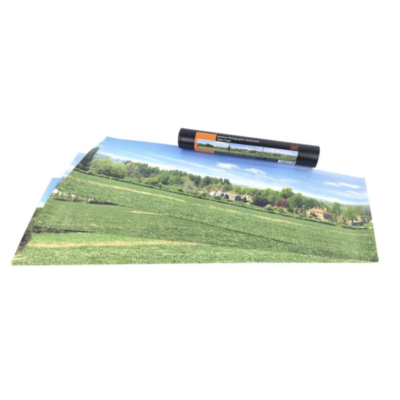TT:120 Gauge Open Field Medium Photo Backscene (2038x288mm)