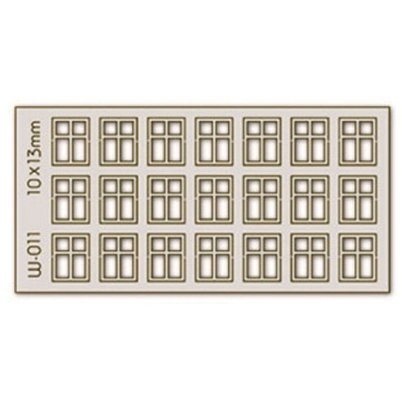 21 X10X13mm 4 Pane Windows H0/00