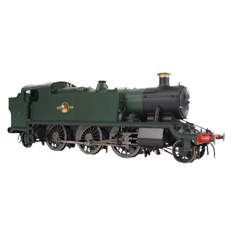 Class 61xx Large Prairie BR Green Unlined Late Crest un-numbered 2-6-2 Tank Locomotive