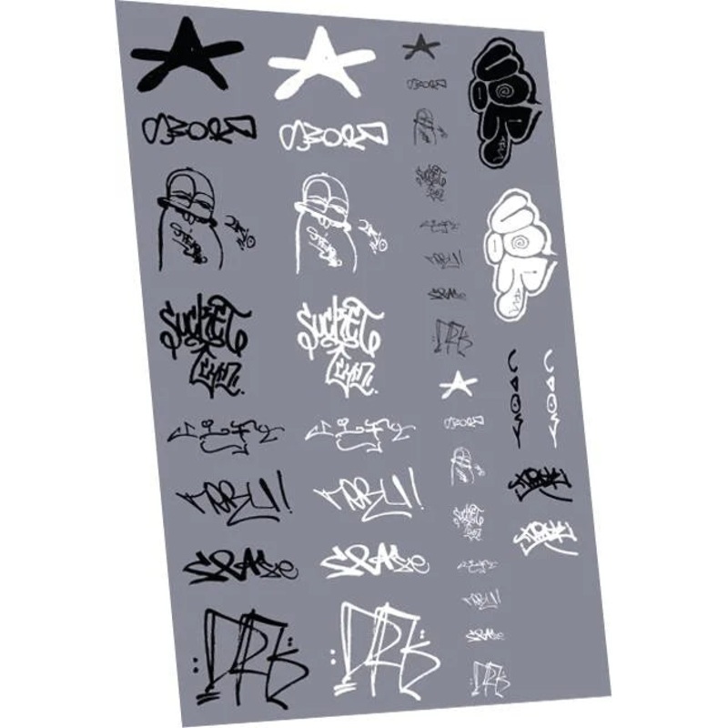 Graffiti: Tags Pack 14 Waterslide Decals