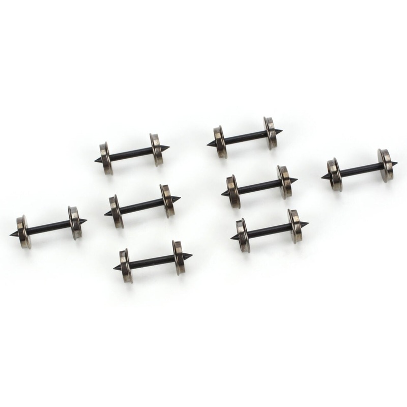 HO 36 Metal Wheelset, Long Axle (8)