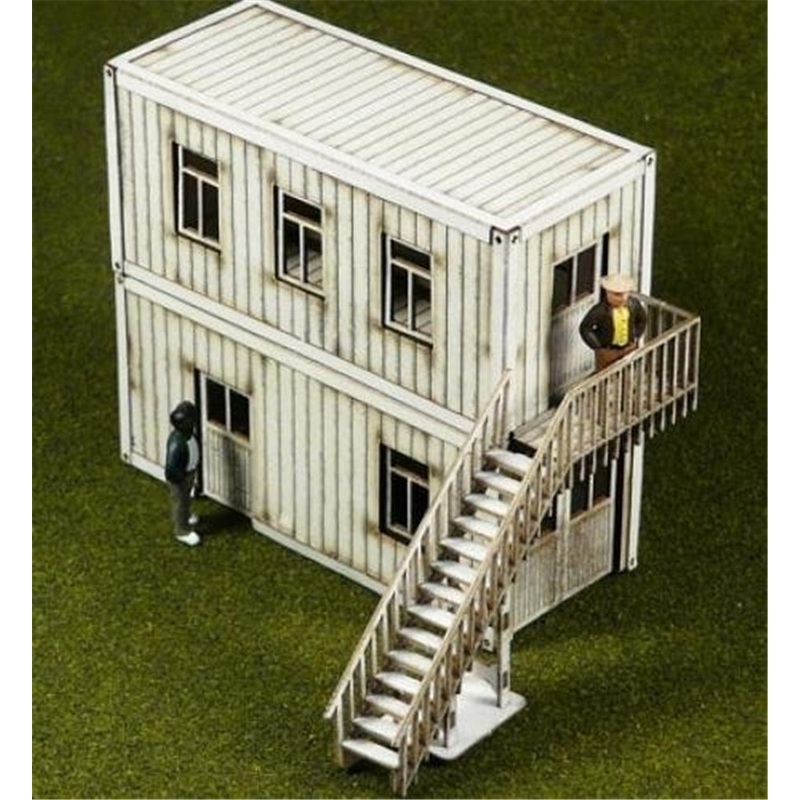 Laser-Cut Container Offices (2 containers) OO scale