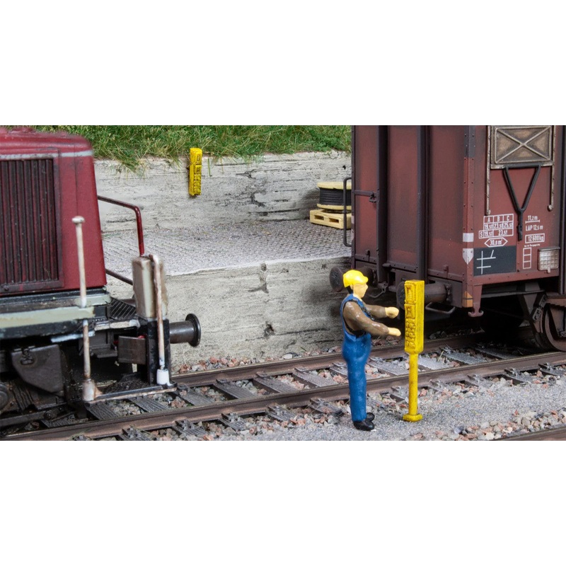 Railway Telephone 3D Mini Set 10pcs (Pre-Built)