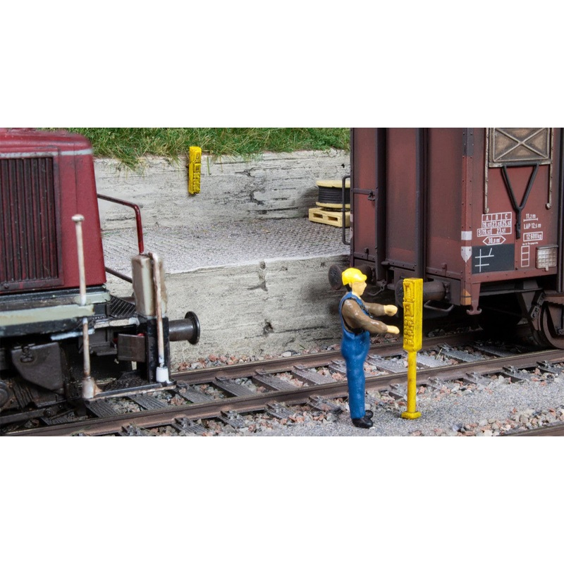 Railway Telephone Set 3D Mini 10pcs (Pre-Built)