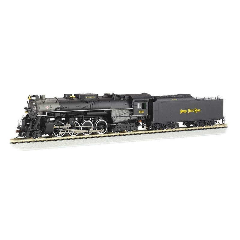 2-8-4 Berkshire – Nickel Plate #765 Steam Locomotive – DCC Sound