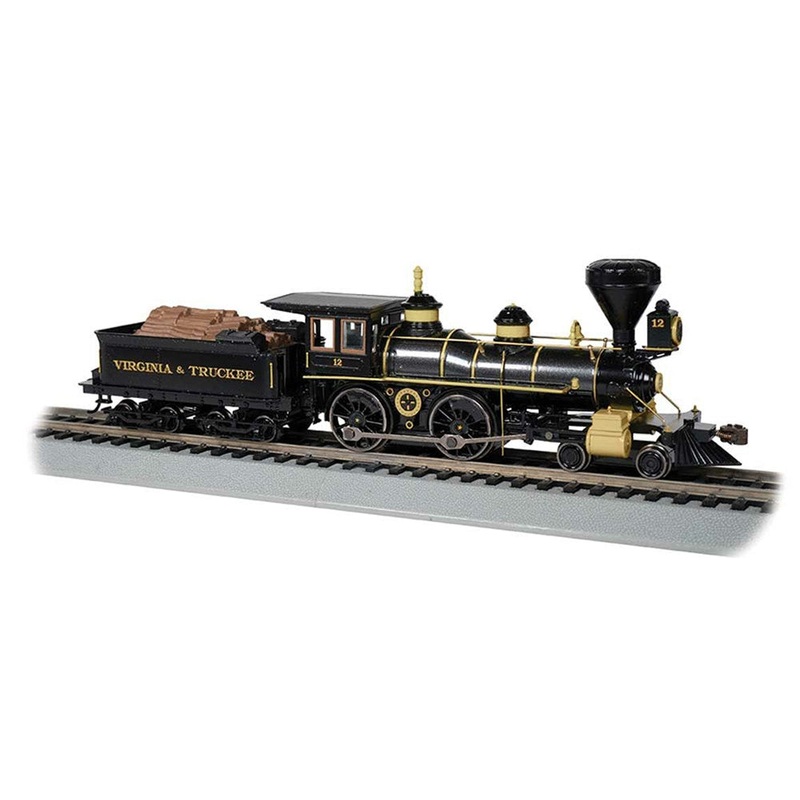 4-4-0 American – Virginia & Truckee Steam Locomotive – DCC Sound