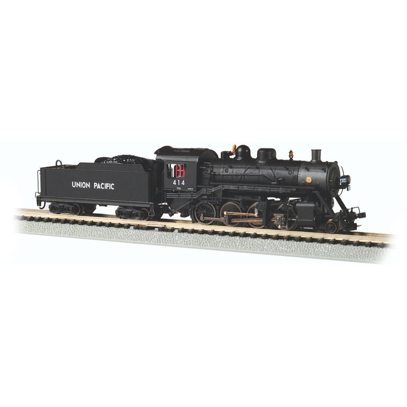 Baldwin 2-8-0 Consolidation – Union Pacific #414 Steam Locomotive – DCC Sound