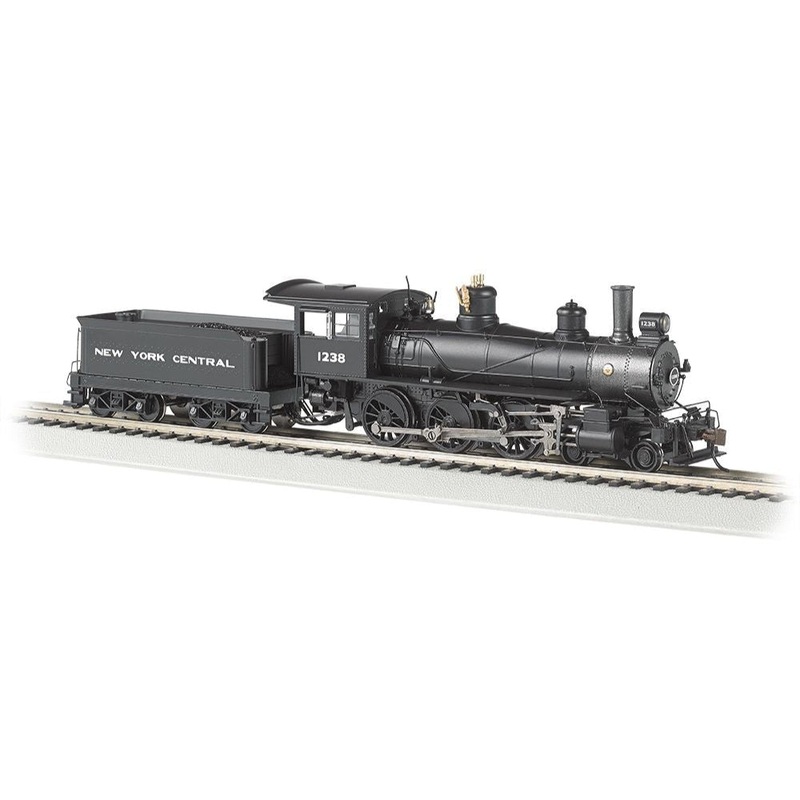 Baldwin 4-6-0 – New York Central #1238 Steam Locomotive