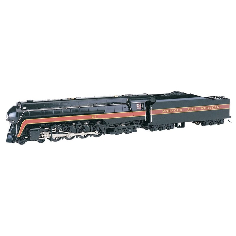 Class J 4-8-4 – Norfolk & Western #611 Steam Locomotive – DCC Sound