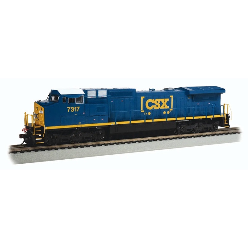 DASH 8-40CW – CSX #7317 – HTM (Dark Future) Diesel Locomotive – DCC Sound