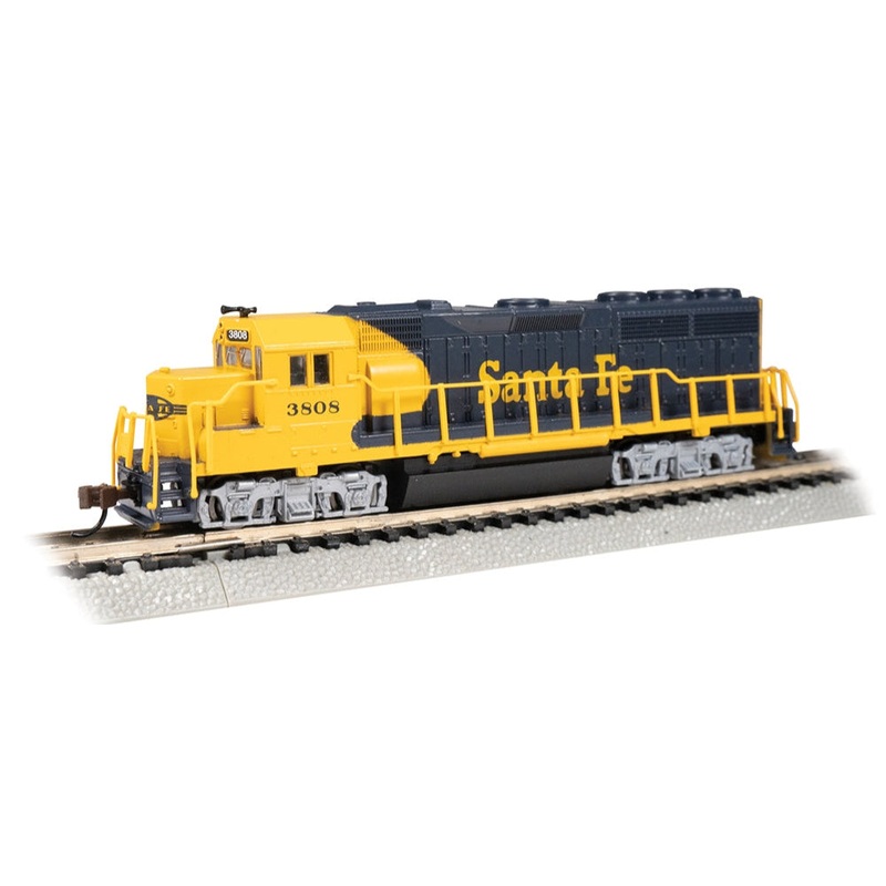 EMD GP40 – Santa Fe #3808 (With Dynamic Brakes) Diesel Locomotive