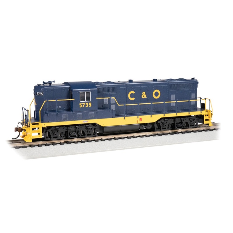 GP7 – Chesapeake & Ohio #5735 Diesel Locomotive – DCC Sound