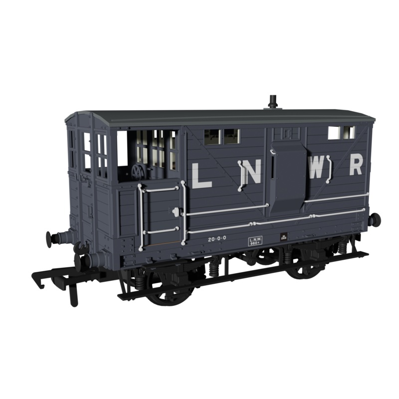 LNWR D17b Brake – LNWR No.960b
