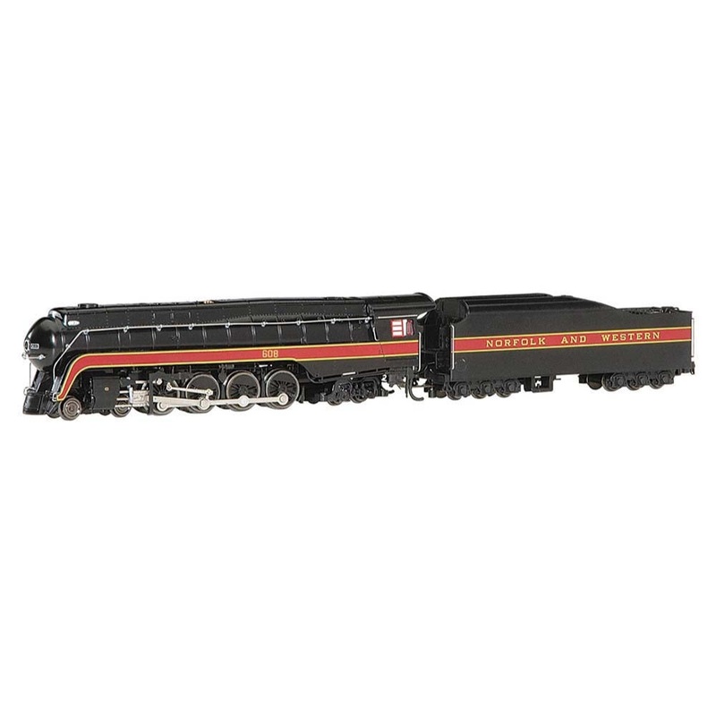 N&W 4-8-4 Class J – N&W #608 Steam Locomotive – DCC Sound