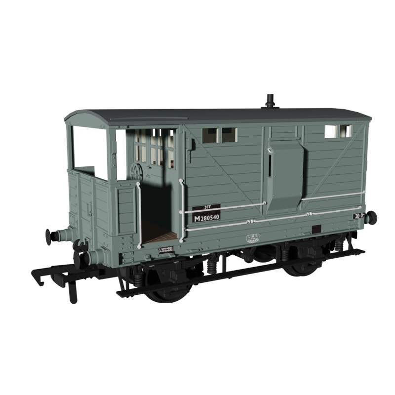 NWR D17b Brake – BR No.M280540
