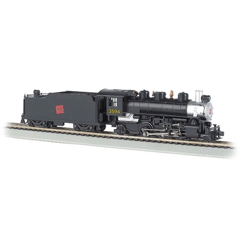 Prairie 2-6-2 w/Smoke & Tender – Canadian National #3594 Steam Locomotive