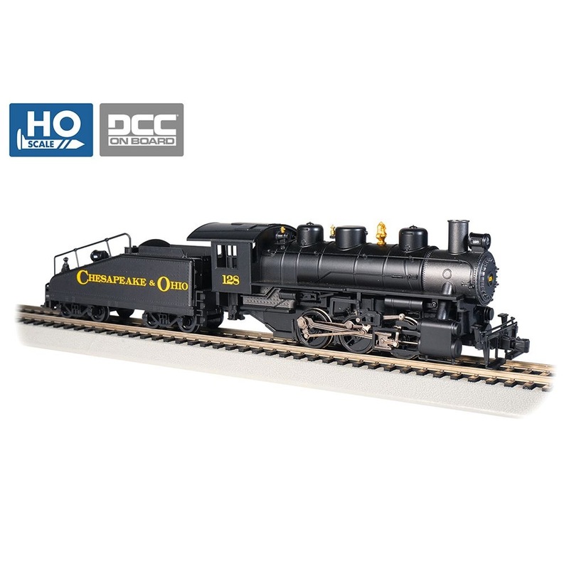 USRA 0-6-0 & Slope Tender – Chesapeake & Ohio #128 Steam Locomotive