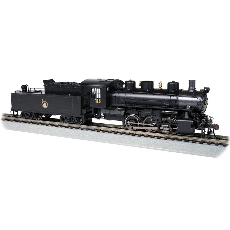 USRA 0-6-0 & Tender – Central Railroad of New Jersey #115 Steam Locomotive – DCC Sound