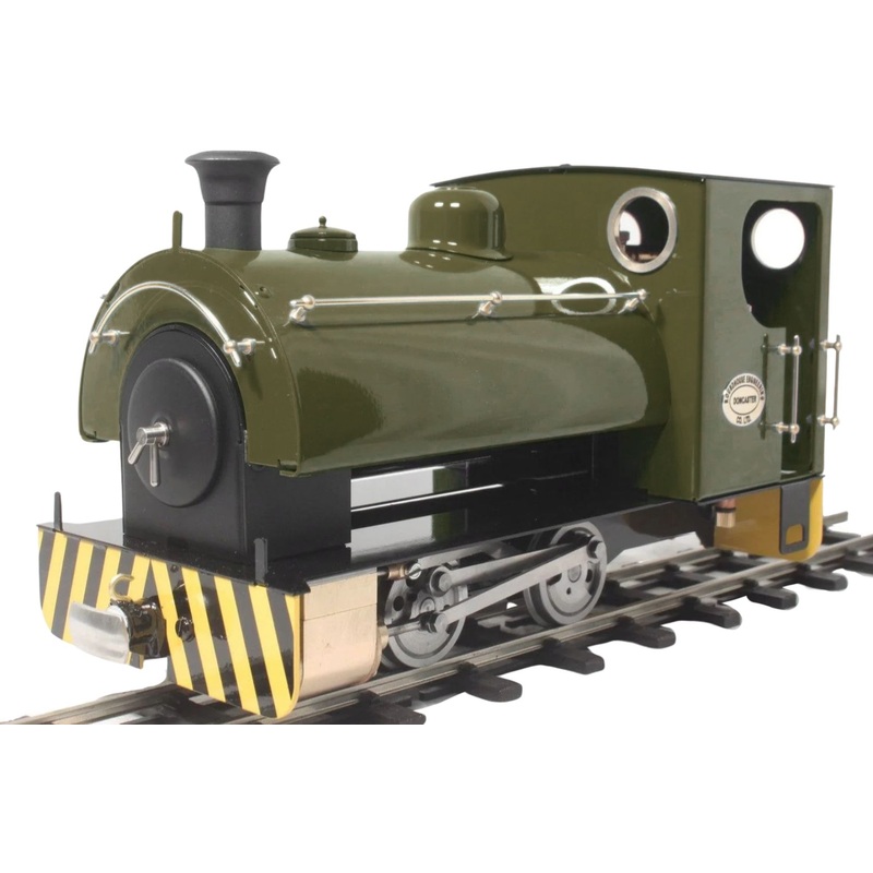 0-4-0 Saddle Tank ‘Peggie’ Deep Bronze Green (Manual) Steam Locomotive