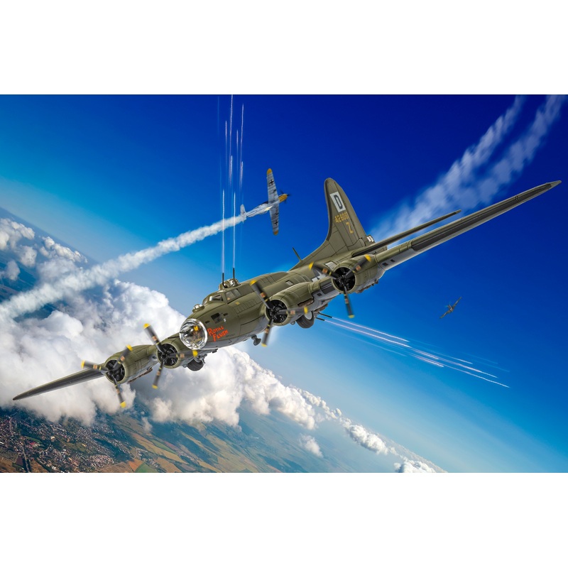 B-17F Flying Fortress – ‘Royal Flush’ – Lt Robert Rosie Rosenthal, 100th BG, 8th Air Force