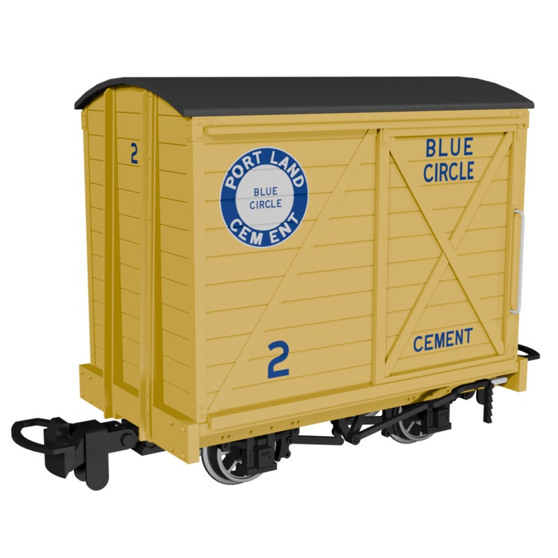 Covered Van –  Blue Circle No.2