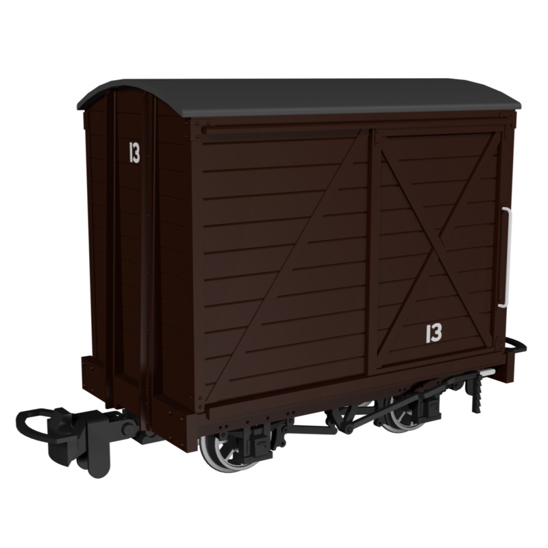 Covered Van –  Plain Brown No.13