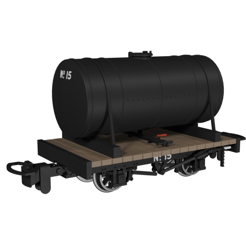 Cylindrical Tank –  Plain Black No.15