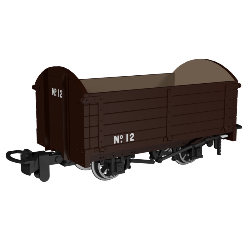 Dropside Open – Plain Brown No.12