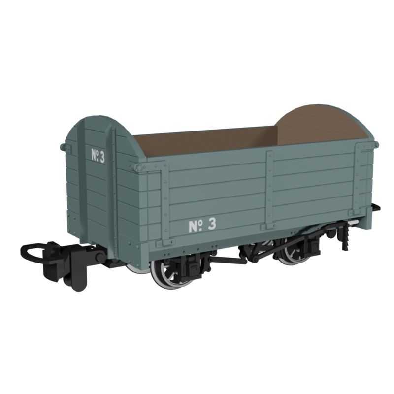 Dropside Open – Plain Grey No.3