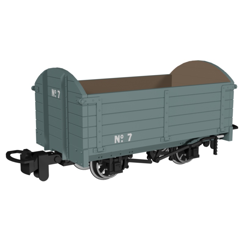 Dropside Open – Plain Grey No.7