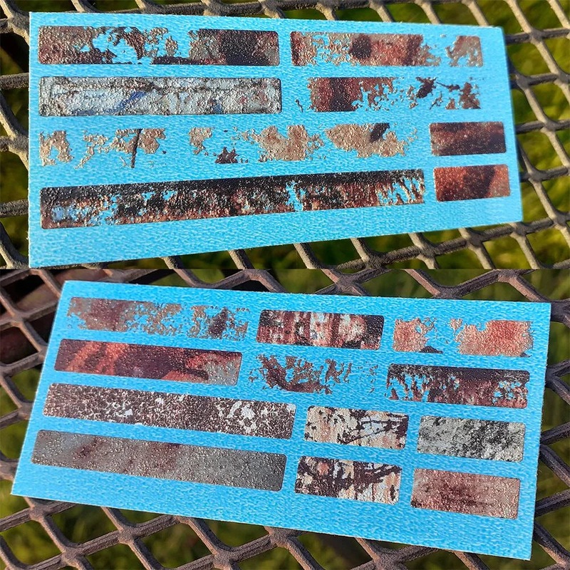Nameplate Scars OO Gauge Waterslide Decals