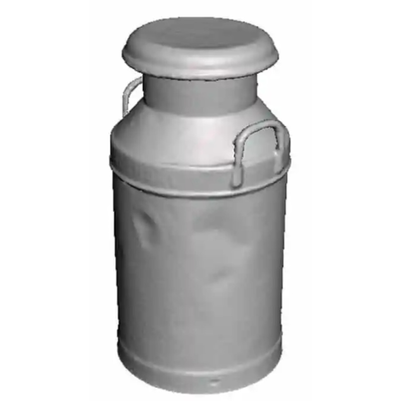 O Gauge Work and Industry Platform Accessories – 10 gal Milk Churns – Pack of 4