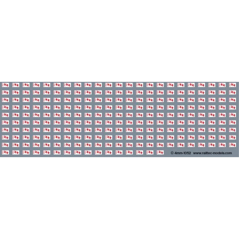 Overhead Warning Electrification Flashes: 1980-90s OO Gauge Waterslide Decals