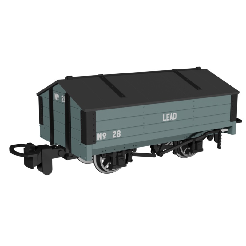 Peaked Roof Van –  Grey ‘Lead’ No.28