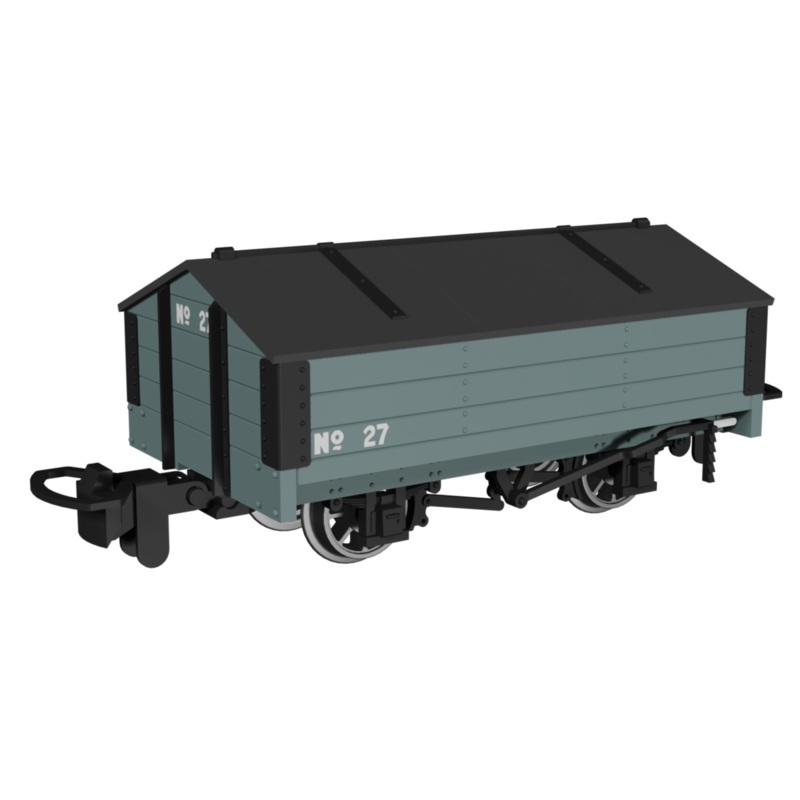 Peaked Roof Van –  Plain Grey No.27
