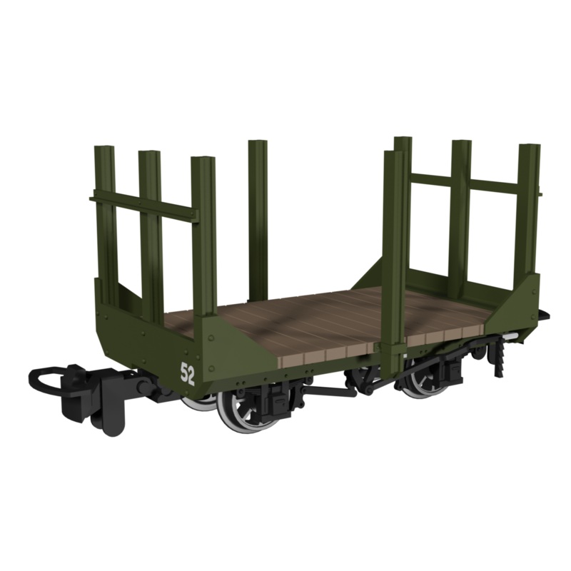 Stake Wagon –  Plain Green No.52