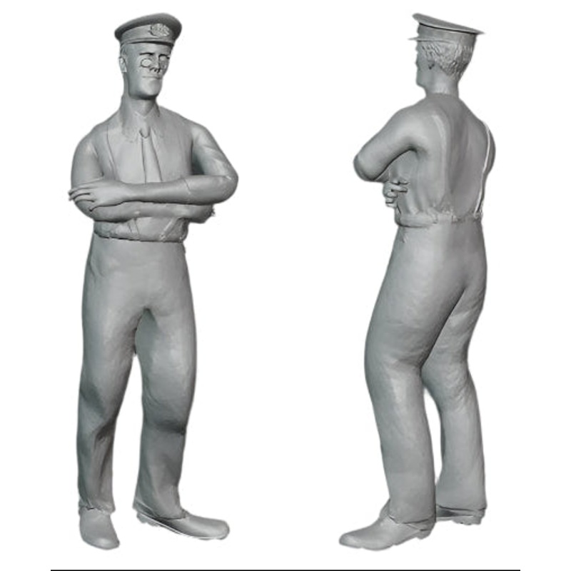 ‘William Porter’ (Will Hay) Model Railway Figure – Oh Mr. Porter – Arms Folded
